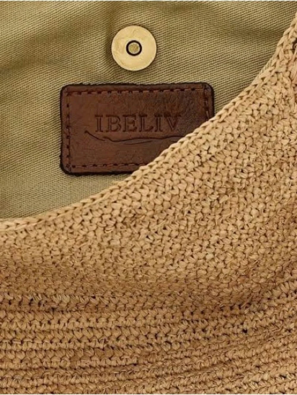 IBELIV Raffia Hobo Shoulder Bag